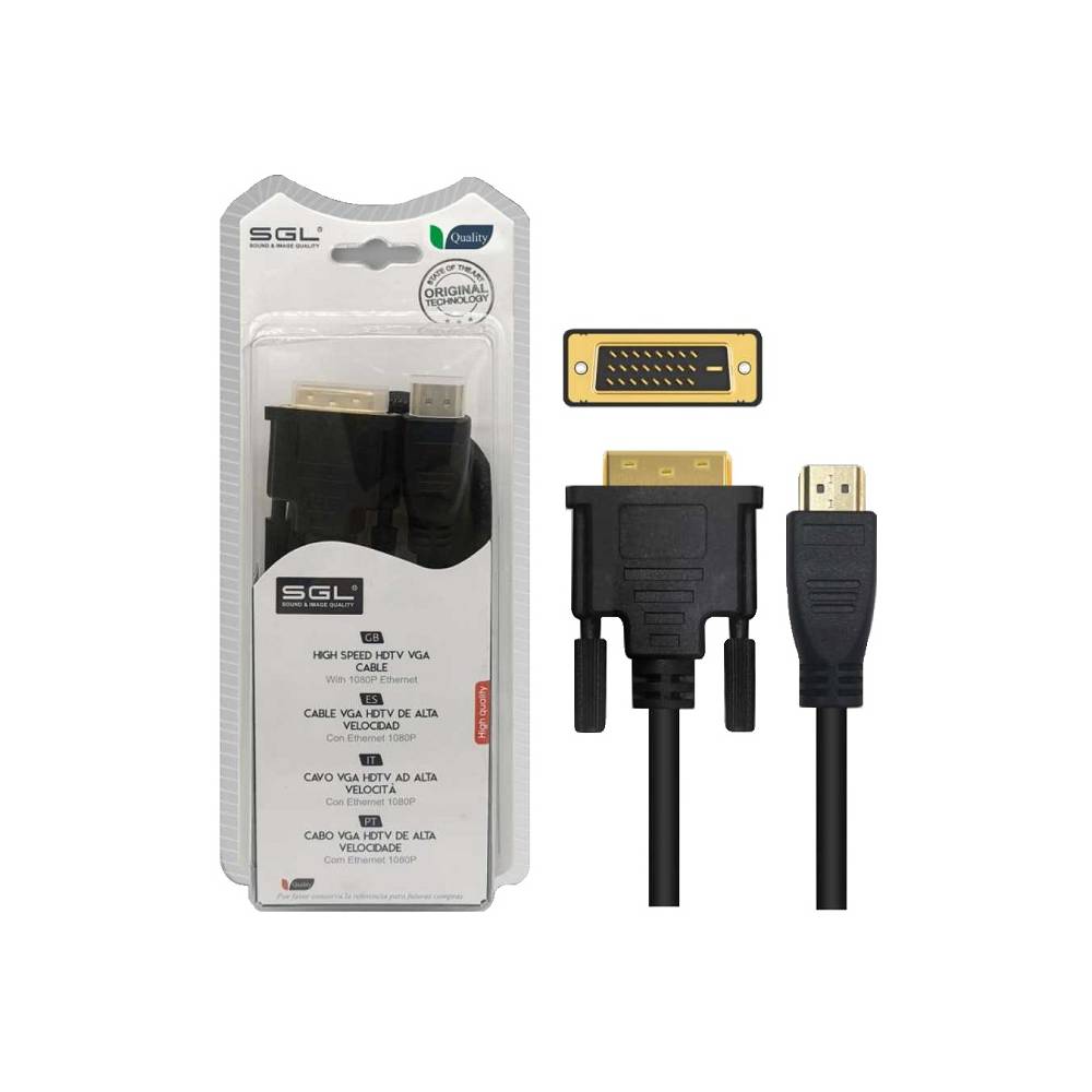 Καλώδιο HDMI σε DVI - 5m -...